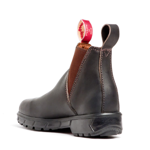 MUSK Women’s Work Boot, CLARET (340)
