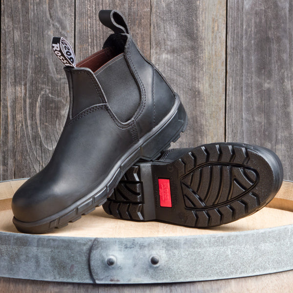 CENTAUR Steel Toe Boot, BLACK (791)