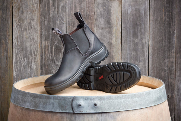 PARKES Work Boot, BLACK (901)
