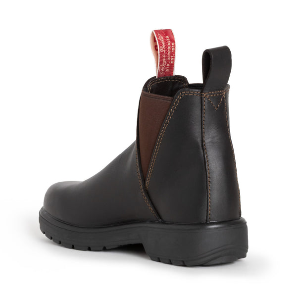 MUSK Women’s Work Boot, CLARET (340)
