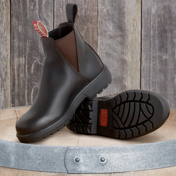 MUSK Women’s Work Boot, CLARET (340)